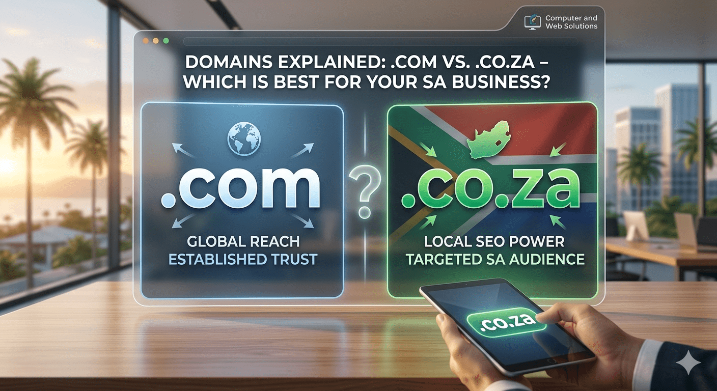 .com vs .co.za: Which Domain Extension is Best for Your Business?